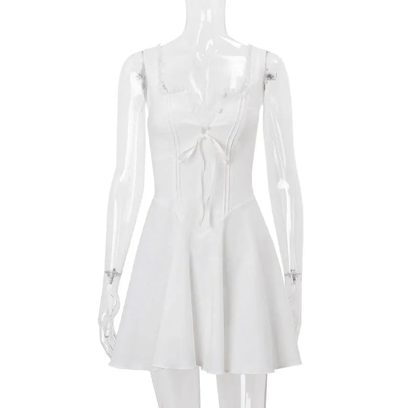 Elegant Corset Mini Dress